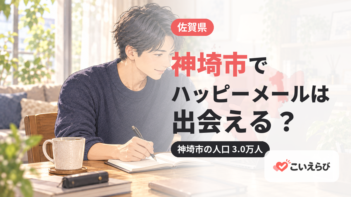 神埼市でハッピーメールは出会える？