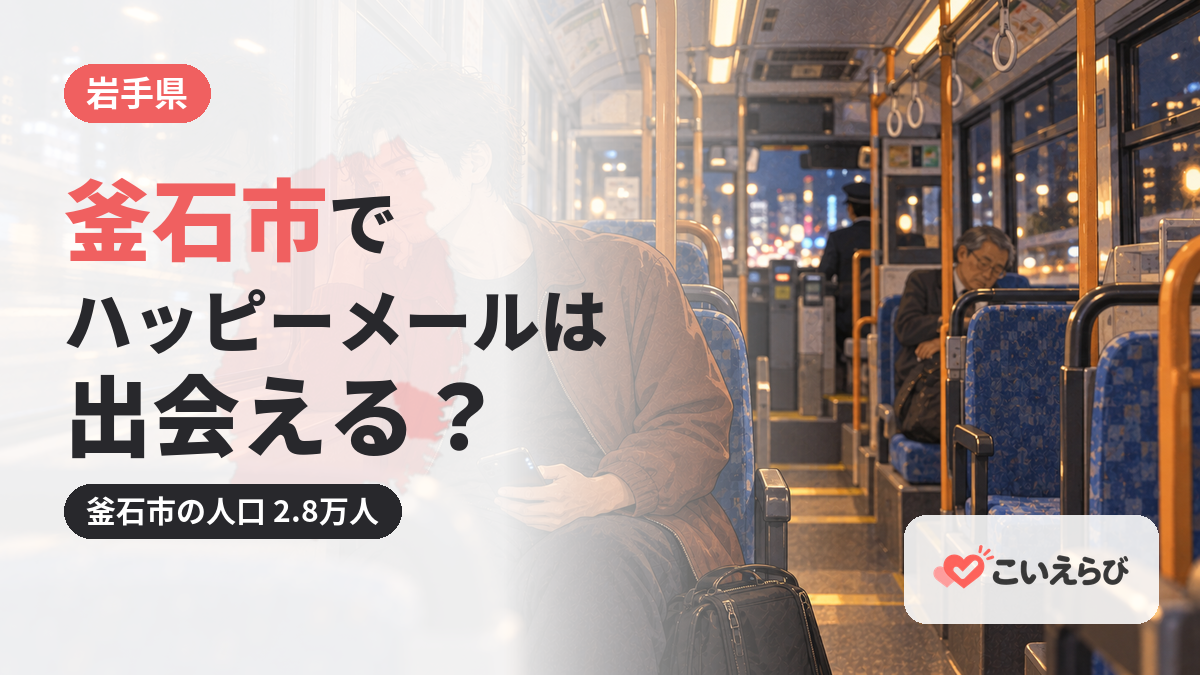 釜石市でハッピーメールは出会える？
