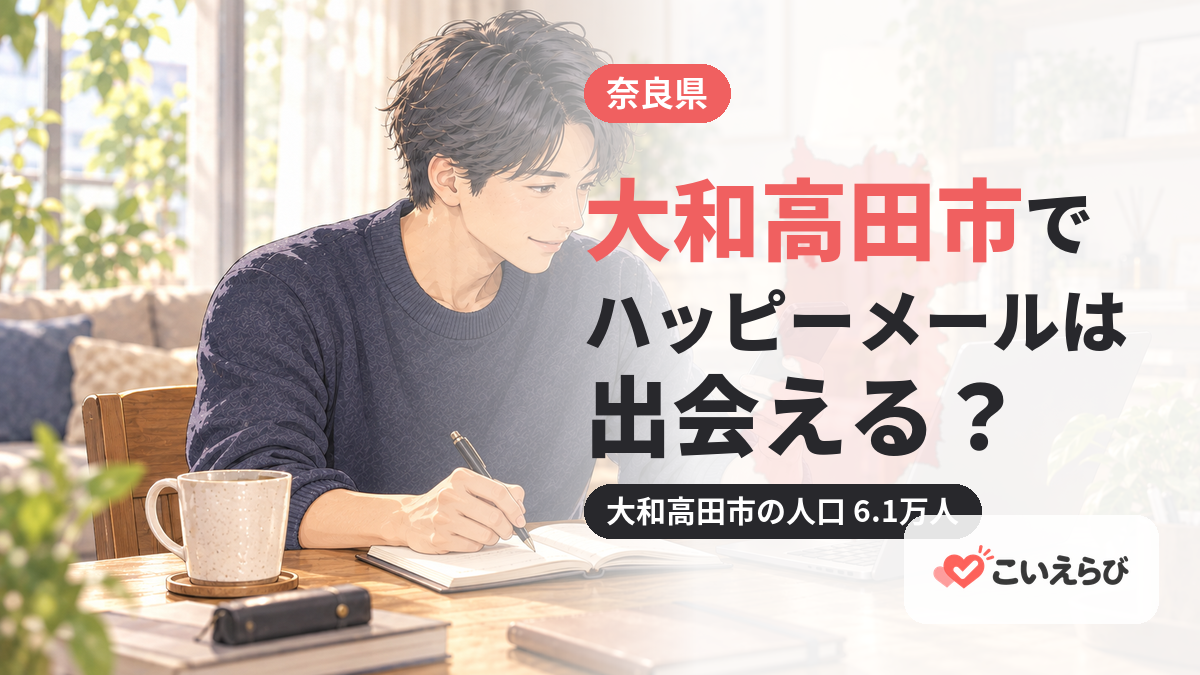 大和高田市でハッピーメールは出会える？
