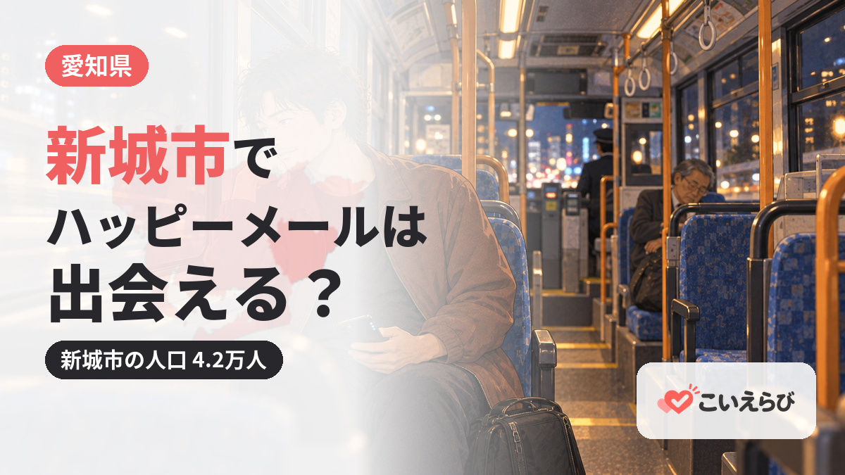 新城市でハッピーメールは出会える？