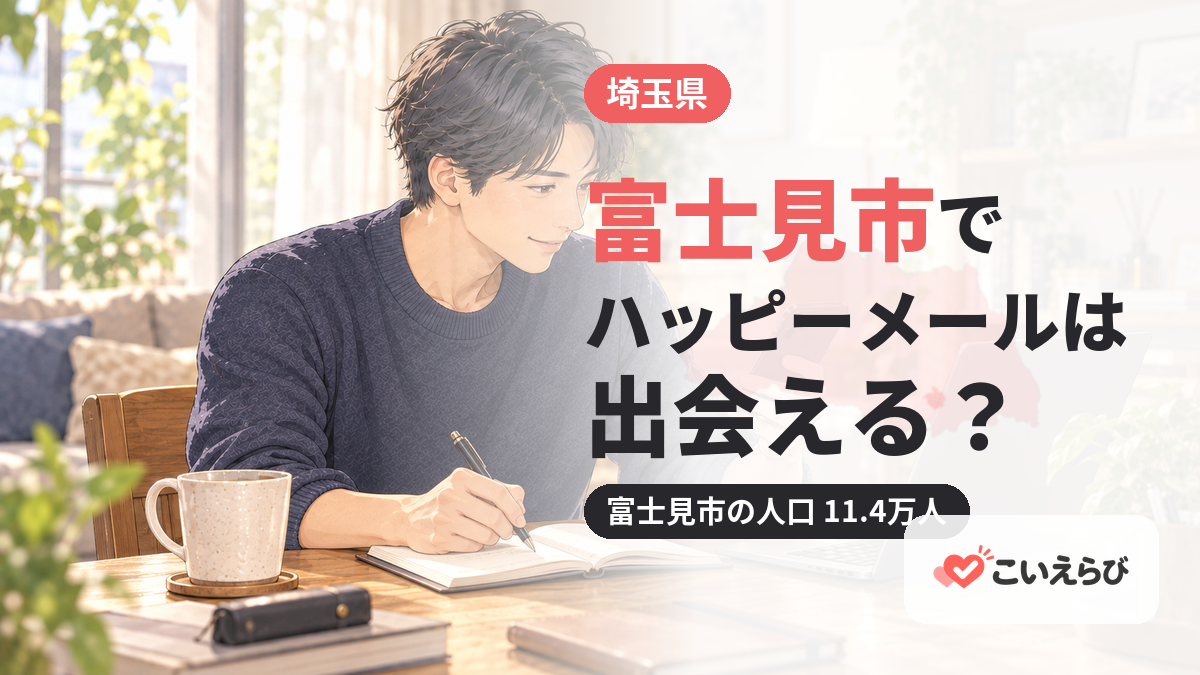 富士見市でハッピーメールは出会える？