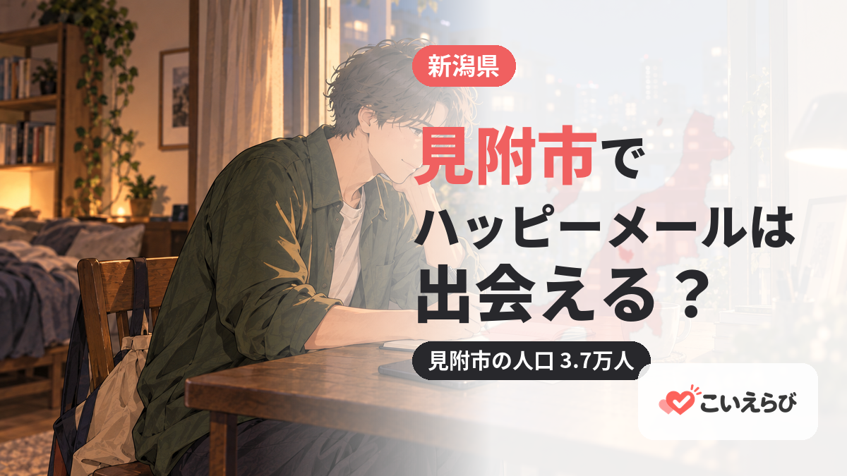 見附市でハッピーメールは出会える？