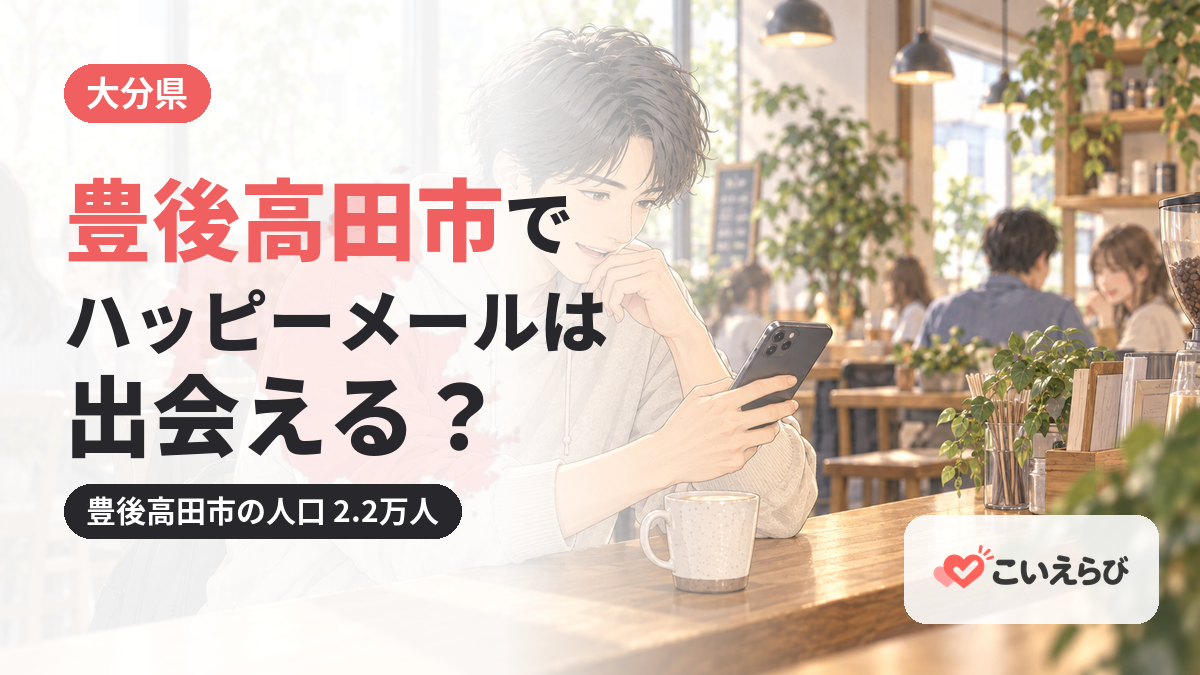 豊後高田市でハッピーメールは出会える？