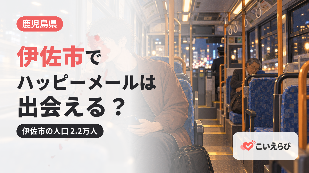 伊佐市でハッピーメールは出会える？